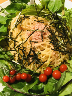 たらこほぐしパウダーで作る●たらこパスタ-レシピのメイン写真