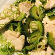 サッと一品●鶏肉とゴーヤーの塩出汁炒め