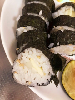 幼児食やお弁当に!子供大好き沢庵海苔巻-レシピのメイン写真