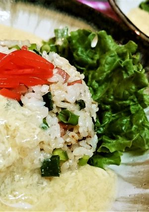 【たっぷりふわ玉の！あんかけチャーハン】-レシピのメイン写真