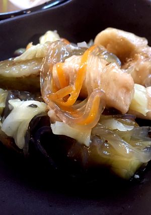 鳥肉となすと春雨のトロトロ煮-レシピのメイン写真