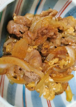 たまタマ丼☆豚とタマネギとたまご☆-レシピのメイン写真