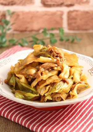 レンジで簡単！回鍋肉(豚こま)-レシピのメイン写真