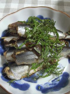イワシの梅生姜煮-レシピのメイン写真