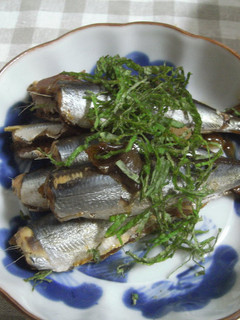 イワシの梅生姜煮-レシピのメイン写真