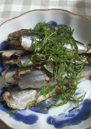 イワシの梅生姜煮-レシピのメイン写真