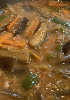 トロトロ麻婆ナス-レシピのメイン写真