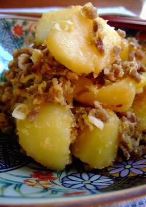 じゃが芋の味噌ダレ炒め-レシピのメイン写真