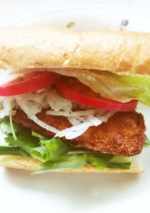 鯖フライサンド-レシピのメイン写真