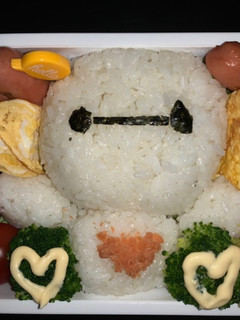 キャラ弁 ベイマックス-レシピのメイン写真