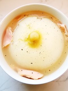 新玉ねぎのまるごとスープ-レシピのメイン写真