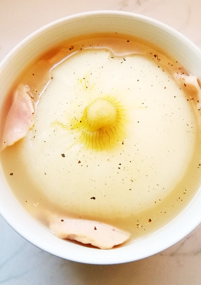 新玉ねぎのまるごとスープ-レシピのメイン写真