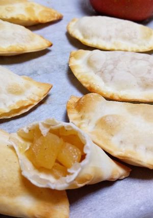 トースター＆餃子の皮de時短アップルパイ-レシピのメイン写真