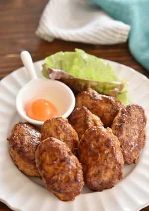 大葉たっぷり照り焼きつくね-レシピのメイン写真