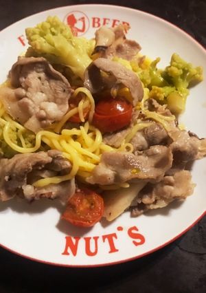 こんにゃく麺の塩焼きそば-レシピのメイン写真