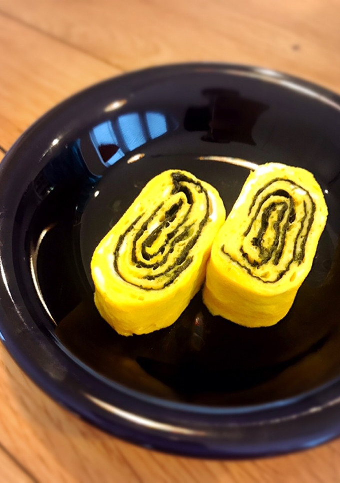 お弁当にも☆簡単！海苔の卵焼き-レシピのメイン写真