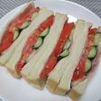 水っぽくならない野菜のサンドイッチ