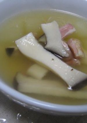 冬瓜とエリンギのあったかスープ-レシピのメイン写真