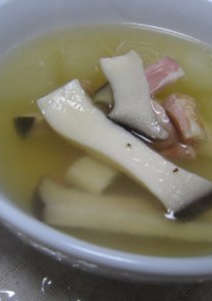 冬瓜とエリンギのあったかスープ-レシピのメイン写真