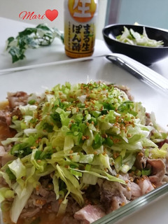 まる生ポン酢で☆レタス豚♪-レシピのメイン写真