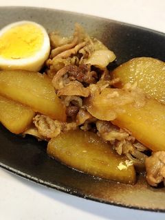豚肉と大根の甘辛煮-レシピのメイン写真