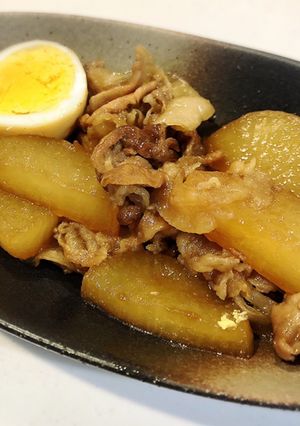 豚肉と大根の甘辛煮-レシピのメイン写真