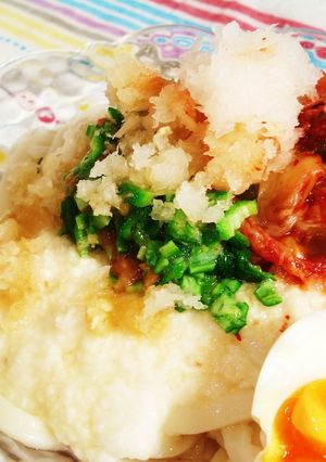 栄養満点♪乗せ乗せ、サラダうどん-レシピのメイン写真