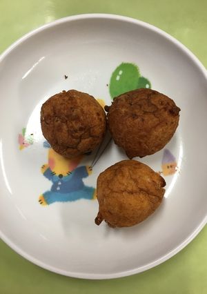 【保育園給食】かぼちゃドーナツ-レシピのメイン写真