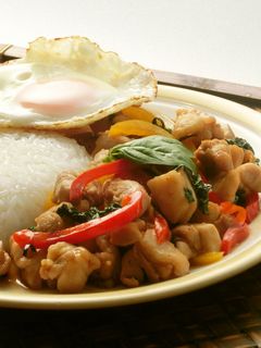 鶏肉のバジル炒め(ガパオ)-レシピのメイン写真