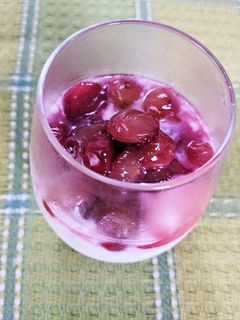 ⅲ果肉ごろごろブドウジャム-レシピのメイン写真