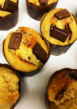 バナナチョコマフィン-レシピのメイン写真