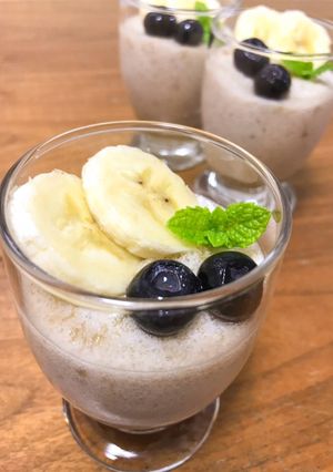 濃厚！ふわふわバナナムース　卵白消費☆-レシピのメイン写真