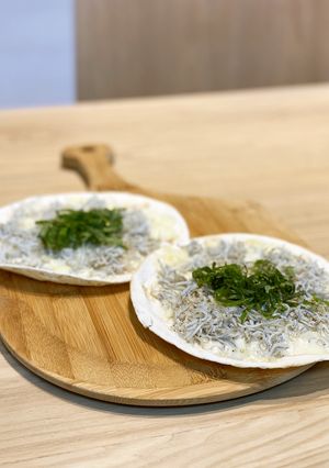 簡単！トルティーヤしらすピザ-レシピのメイン写真