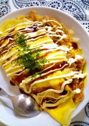 ピリ辛オムソバ(大人用)-レシピのメイン写真