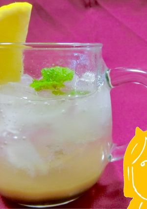 ミネラル補給できる黒蜜レモンスカッシュ-レシピのメイン写真