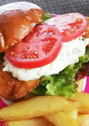 フィッシュバーガー*フィレオフィッシュ-レシピのメイン写真