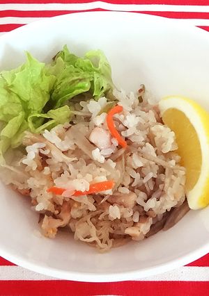 低たんぱく減塩　ガーリック炒飯（腎臓）-レシピのメイン写真