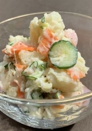 志学のおだしdeポテトサラダ-レシピのメイン写真