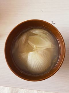 準備30秒!オニオンスープ!-レシピのメイン写真