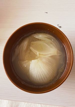 準備30秒！オニオンスープ！-レシピのメイン写真