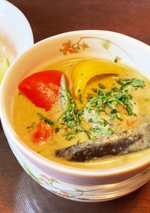 店味！一から作るグリーンカレー-レシピのメイン写真