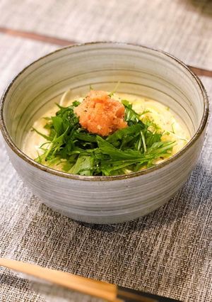 【簡単】豆乳で明太子クリームうどん-レシピのメイン写真