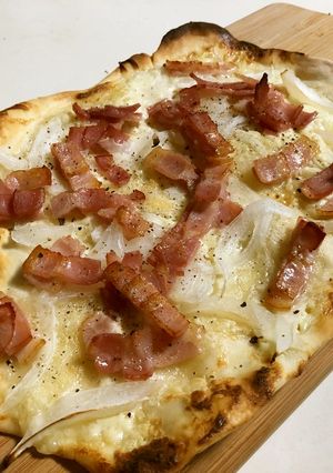 スイス人直伝! 簡単美味タルトフランベ-レシピのメイン写真