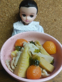 リカちゃん♡筍 豚 人参 昆布を炊いたん-レシピのメイン写真