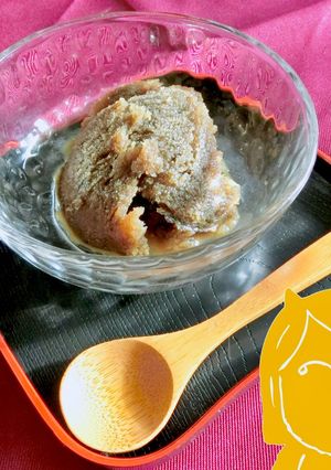 黒蜜でなんちゃってシャリシャリかき氷-レシピのメイン写真