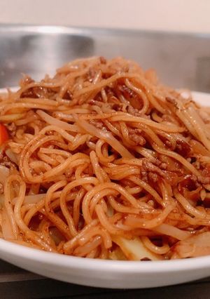 ジャンキーな濃厚ソース焼きそば-レシピのメイン写真