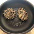 オートミールでハンバーグ