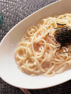 笑っちゃうほど簡単にできる、たらこパスタ-レシピのメイン写真