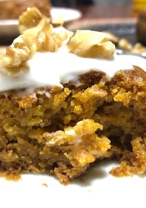 家にある材料でヘルシーキャロットケーキ♬-レシピのメイン写真