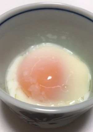ヨーグルトメーカーで温泉卵-レシピのメイン写真